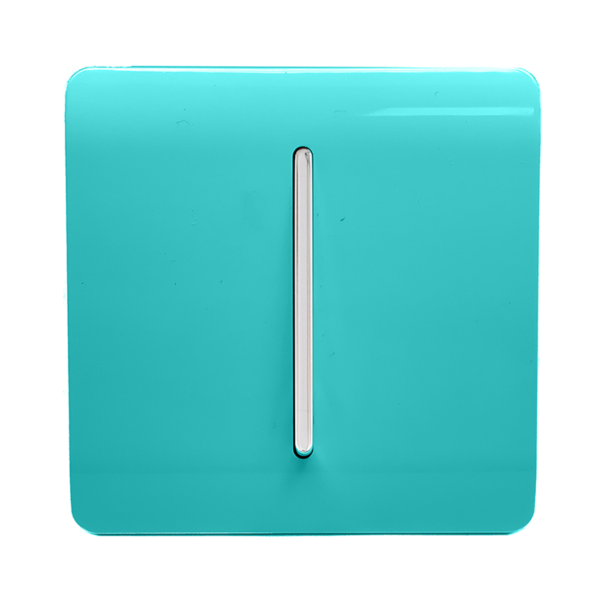 ART-FIBT  10A Triple Pole Bathroom Fan Isolator Switch Gloss Bright Teal